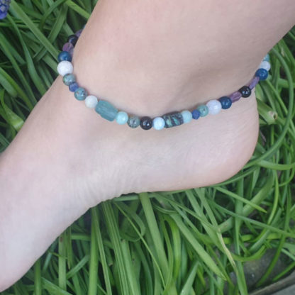 Aquarian Dawn Anklet