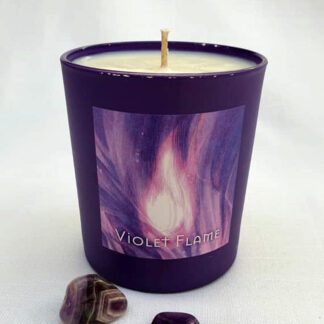 Violet Flame Candle