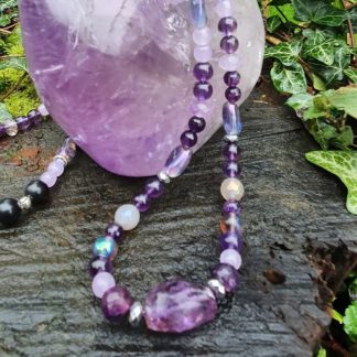 Violet Flame Necklace