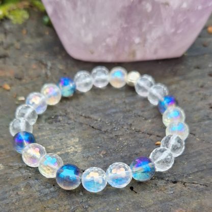 Iridescent Blue Bracelet